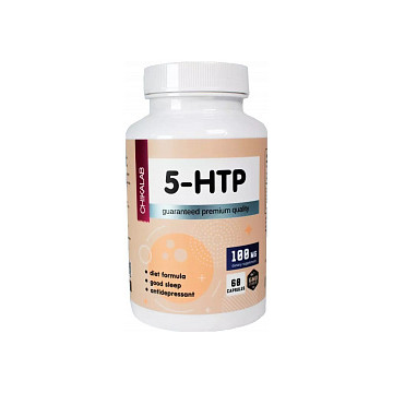 5-HTP (5-гидрокситриптофан) 100 мг 60 капсул Bombbar