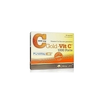 Gold Vit C 500 Plus (витамин C) 30 капсул Olimp