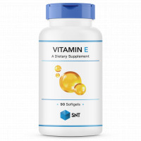 Vitamin E 200 мг (смесь токоферолов) 90 мягких капсул SNT