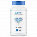 Biotin 10000 мкг (биотин, витамины B) 90 таблеток SNT