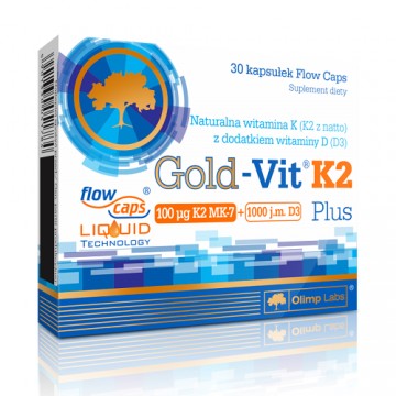 Gold-Vit K2 Plus (витамин K) 30 капсул Olimp