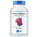 Ultra Omega-3 70% (омега, рыбий жир, жирные кислоты) 180 капсул SNT