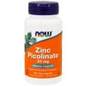 Zinc picolinate 50 мг (цинк пиколинат) 120 растительных капсул NOW Foods