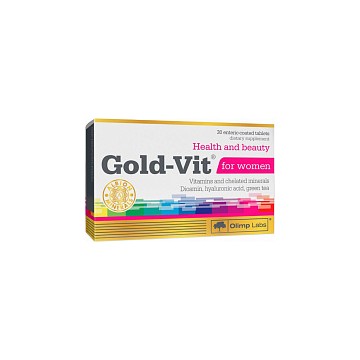 GOLD-VIT FOR WOMAN (мультивитамины для женщин) 30 таблеток Olimp