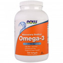 Omega-3 (омега-3, рыбий жир) 500 капсул NOW Foods