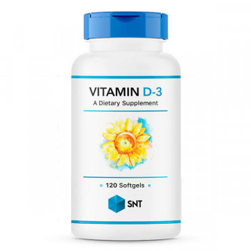 Vitamin D3 5000 IU (витамин D) 120 капсул SNT