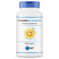 Vitamin D-3 ULTRA 10000 IU 120 капсул SNT