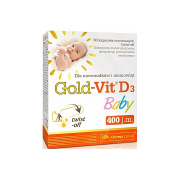 GOLD-VIT D3 BABY (витамин D для детей) 60 капсул Olimp