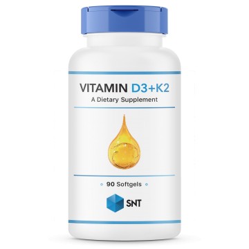 Vitamin D3+K2 (витамин D, витамин K) 90 капсул SNT