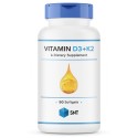 Vitamin D3+K2 (витамин D, витамин K) 90 капсул SNT