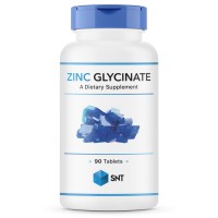 Zinc glycinate (цинк глицинат) 50 мг 90 таблеток SNT