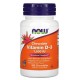 Vitamin D3 (витамин D) 1000 МЕ 180 жевательных таблеток NOW Foods