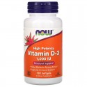 Vitamin D3 1000 МЕ (витамин D) 180 мяг. капсул NOW Foods