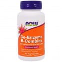 Co-Enzyme B-Complex (витамины B, коэнзим Q10) 60 растительных капсул NOW Foods