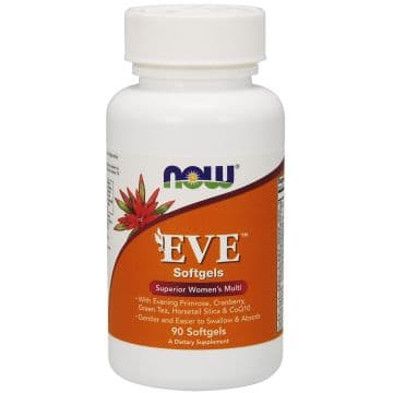 EVE Womens Multivitamin (мультивитамины для женщин) 90 гелевых капсул NOW Foods