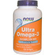 ULTRA OMEGA 3 FISH OIL 180 капс. NOW Foods