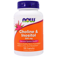 Choline & Inositol 500 мг (100 кап) NOW Foods