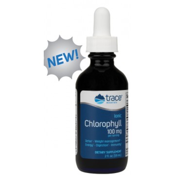 Ionic chlorophyll (хлорофилл) 100 мг 59 мл Trace Minerals