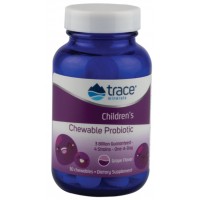 Children's Chewable Probiotic (пробиотики) 30 жевательных таблеток Trace Minerals