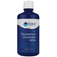 Glucosamine/Chondroitin/MSM Liquid 946 мл Trace Minerals