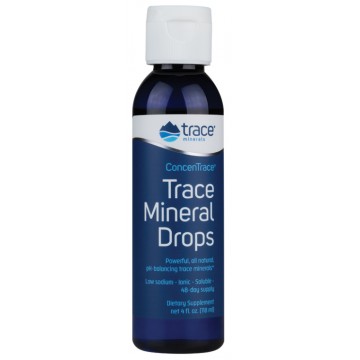 Low sodium ConcenTrace Trace Mineral Drops (минералы) 118 мл