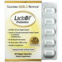 LactoBif 30 млрд КОЕ  60 растительных капсул (пробиотики) California Gold Nutrition
