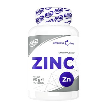 Zinc (цинк) 180 таблеток 6Pak Nutrition