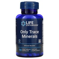 Only Trace Minerals 90 растительных капсул LIFE Extension