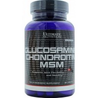 GLUCOSAMINE CHONDROITIN MSM 90 таблеток Ultimate Nutrition
