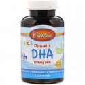 DHA Chewable 100 мг (омега, рыбий жир) 120 жевательных конфет Carlson labs