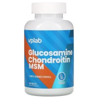 Препарат для укрепления связок и суставов VPLAB Glucosamine Chondroitin MSM, 90 таб.