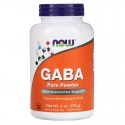 GABA 100% PURE POWDER (габа, ГАМК, гамма-аминомасляная кислота) 170 г NOW
