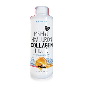 MSM+C Hyaluron Collagen Liquid (коллаген, метилсульфонилметан, витамин С) 500 мл Nutriversum