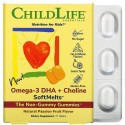 Omega-3 DHA + Choline (омега-3, холин) 27 жевательных таблеток ChildLife