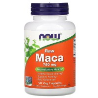 Maca 750 мг (raw) 90 вег. капсул NOW Foods
