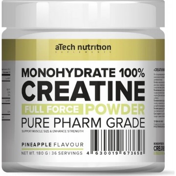 100% Creatine Monohydrate (креатин) 180 грамм aTech Nutrition