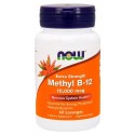 Methyl B-12 10000 мкг (Метилкобаламин, витамин B12) 60 таблеток для рассасывания NOW
