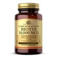 Biotin 10000 (биотин) 60 растительных капсул Solgar