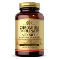 Chromium Picolinate (хром) 500 мкг 60 капсул Solgar
