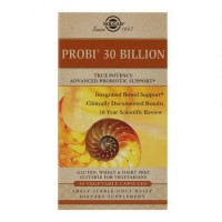 PROBI 30 BILLION (пробиотик) 30 растительных капсул Solgar