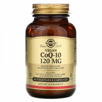 Vegetarian CoQ-10 (коэнзим) 120 мг 60 капсул Solgar