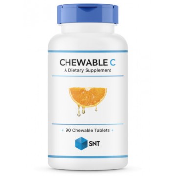 CHEWABLE VITAMIN C 500 мг (жевательный витамин С) 120 таблеток SNT