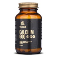 Calcium 600 (кальций, витамин D3, цинк, витамин K1) 60 таблеток Grassberg