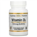 Vitamin D3 5000ME 90 гелевых капсул (витамин D) California Gold Nutrition