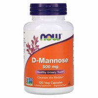 D-Mannose (Д-Манноза) 500 мг 120 растительных капсул NOW Foods