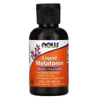 Liquid Melatonin (мелатонин) 3 мг 59 мл NOW Foods