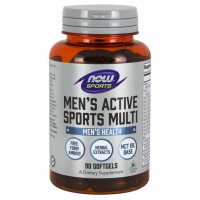 NOW Mens extreme sports multi (90 жидких капсул - курс 30 дней)