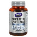 Mens active sports multi (мультивитамины для мужчин) 90 мягких капсул NOW Foods