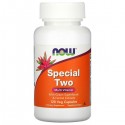 Special two (витамины и минералы) 120 растительных капсул NOW Foods