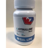 L-citrulline 750 мг 60 капсул (цитруллин) Fitness Formula